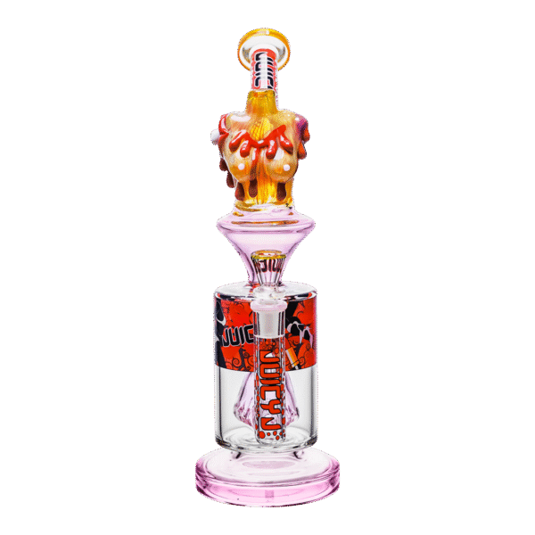 13.5" Dripping honey splash waterpipe