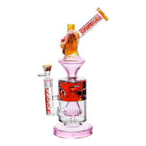 13.5" Dripping honey splash waterpipe