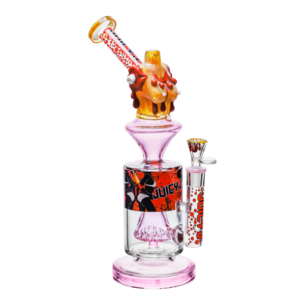 13.5" Dripping honey splash waterpipe
