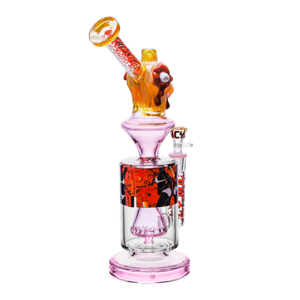 13.5" Dripping honey splash waterpipe