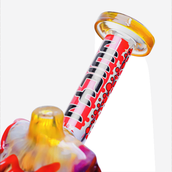 13.5" Dripping honey splash waterpipe