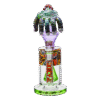 12” VIBRANT, MONSTROUS, CLAW-HAND GLASS WATER PIPE