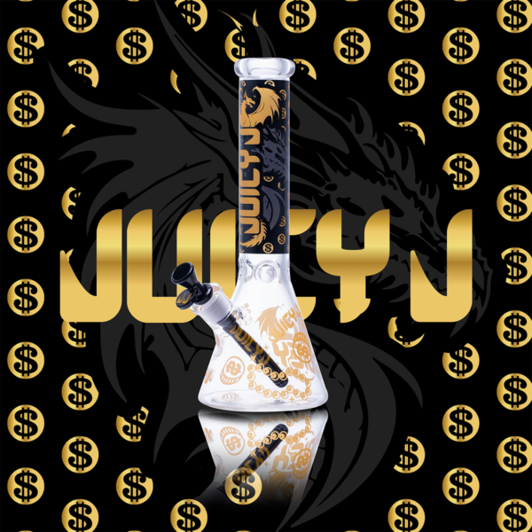 JJ-1014-6 14" Dragon Flexing, Wallet Feeling Lighter