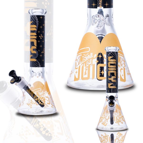 Golden beaker, trippy vibes only