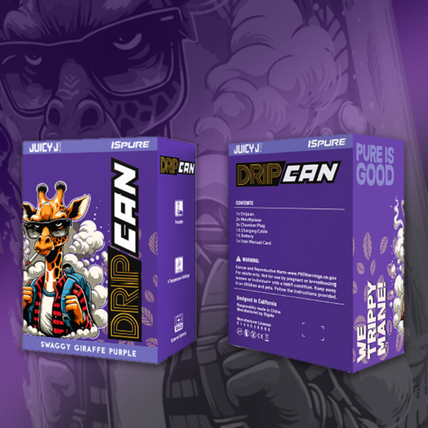 DRIP CAN CONCENTRATE CUP - PURPLE GIRAFFE