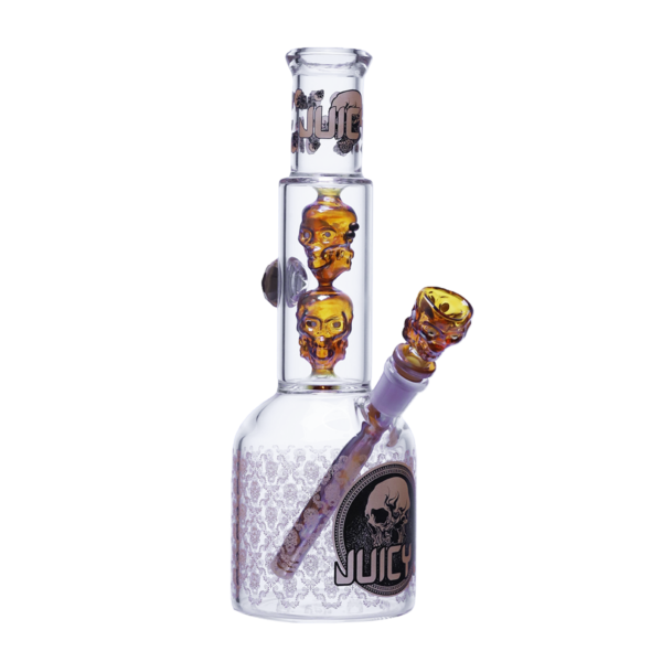 Golden Skull Stacked Beaker
