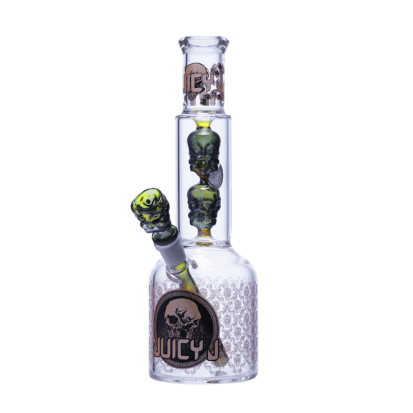 Golden Skull Stacked Beaker