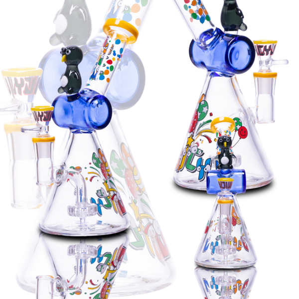 PARTY PENGUIN RIG LIVING BEST LIFE - BLUE