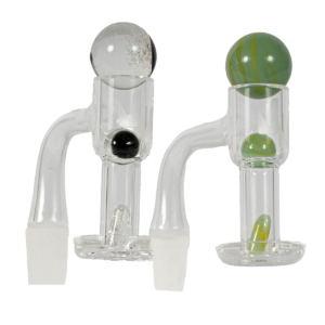 Colorful marble-set quartz bangers  - Assorted Colors