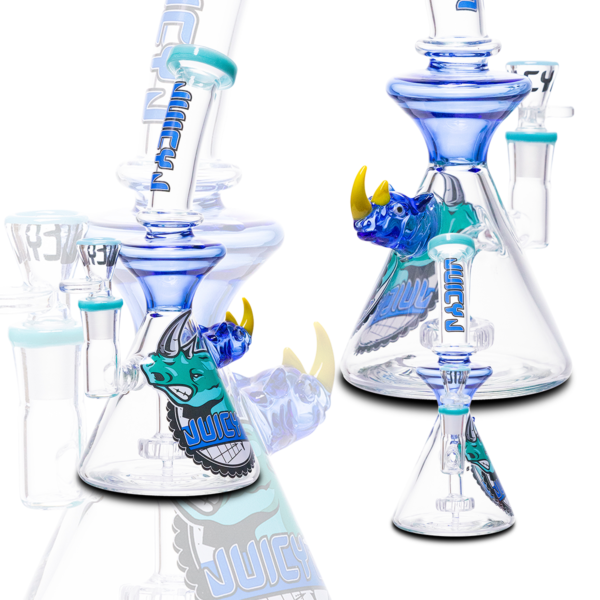JJ-011-6 Small Rhino, Big Puff Energy - Blue