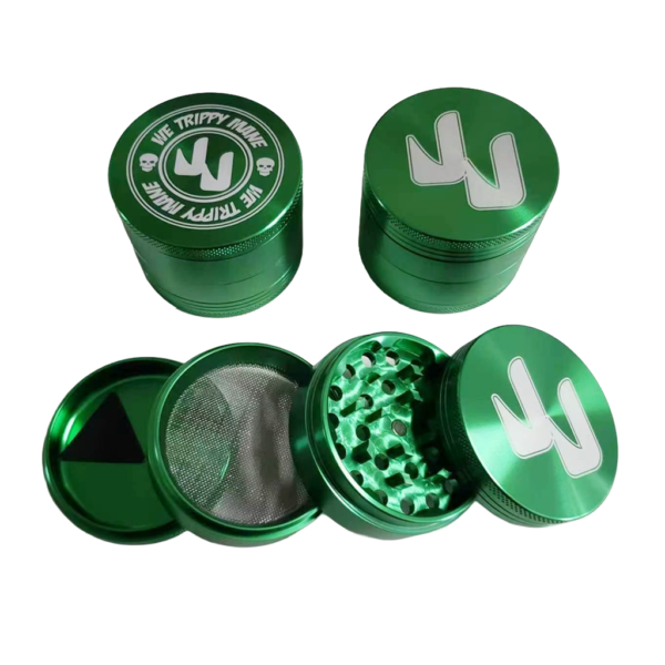 CN-63-4-GRN 4 PARTS 63MM ALUMINIUM GRINDER-PACK OF 6